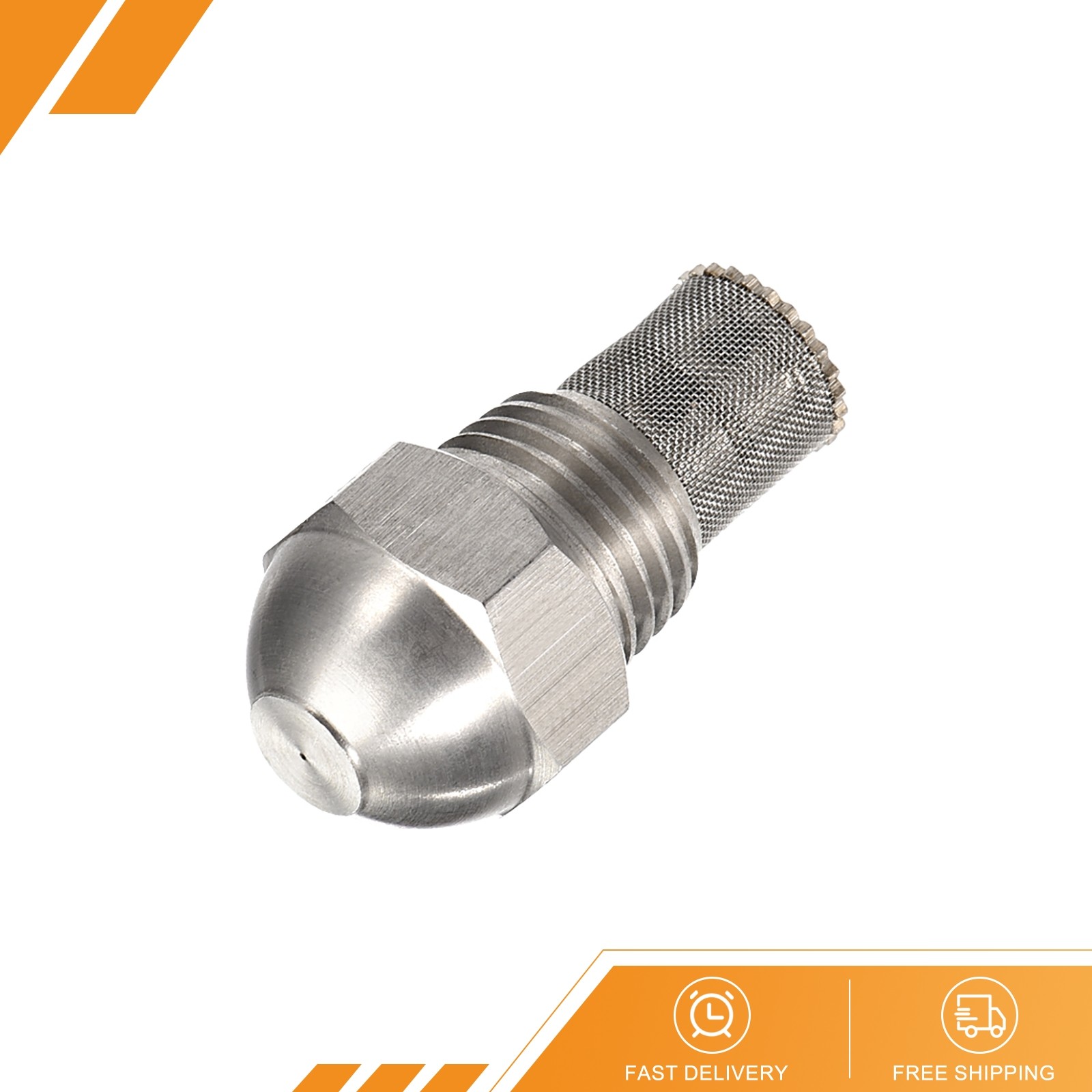 Mist Nozzle 1/4BSPT 0.3mm Orifice Stainless Steel Fine Atomizing Spray Tip