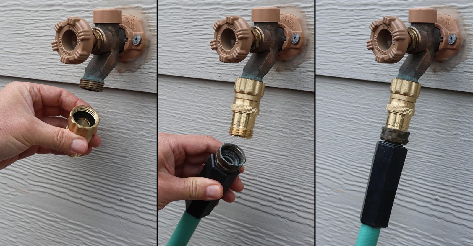 15 psi Water Pressure Reducer Regulator for Drip Tape, 3/4 inch Hose Thread, …