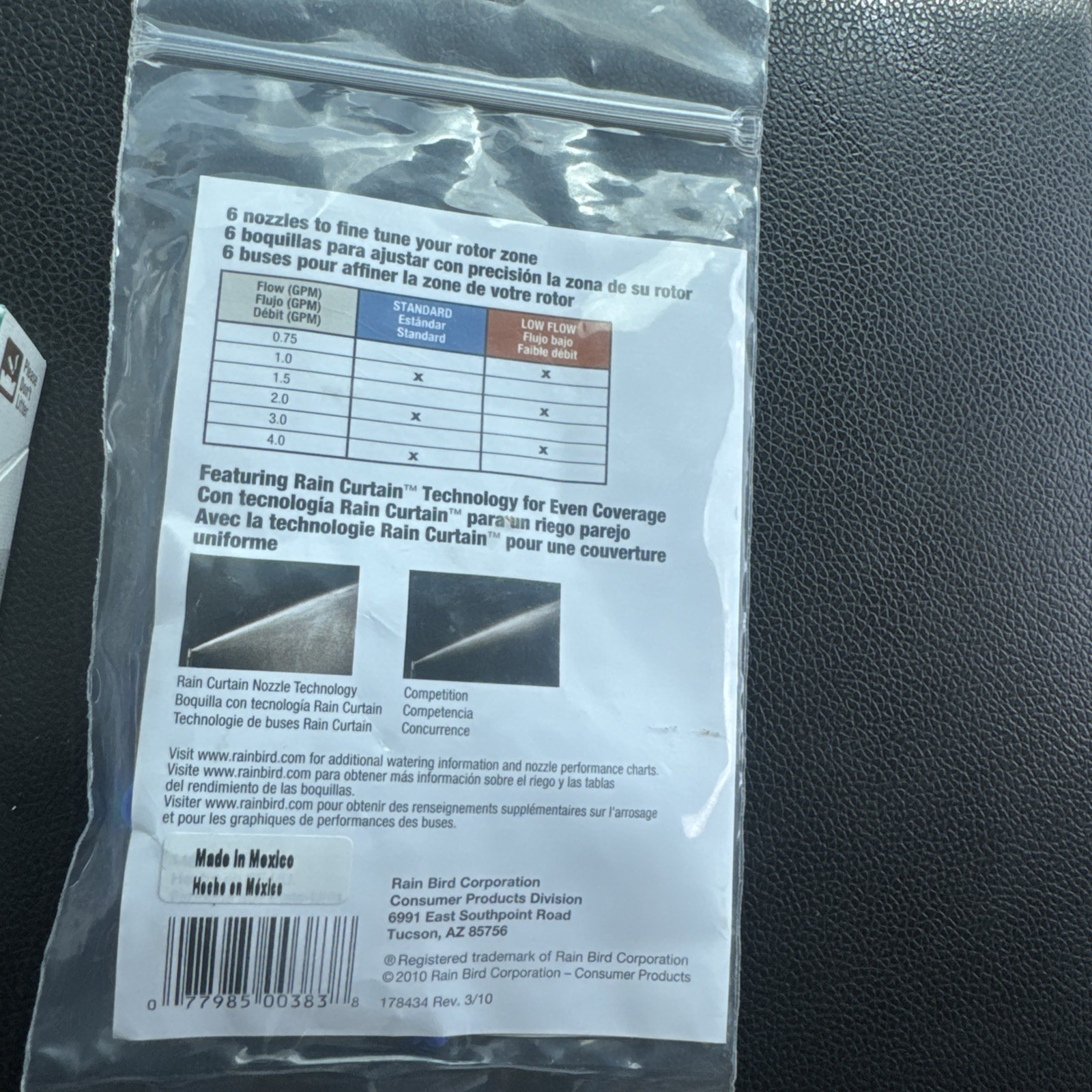 Rain Bird 32SANZLPK Rotor Replacement Nozzle Set for 32SA & 3500 Series