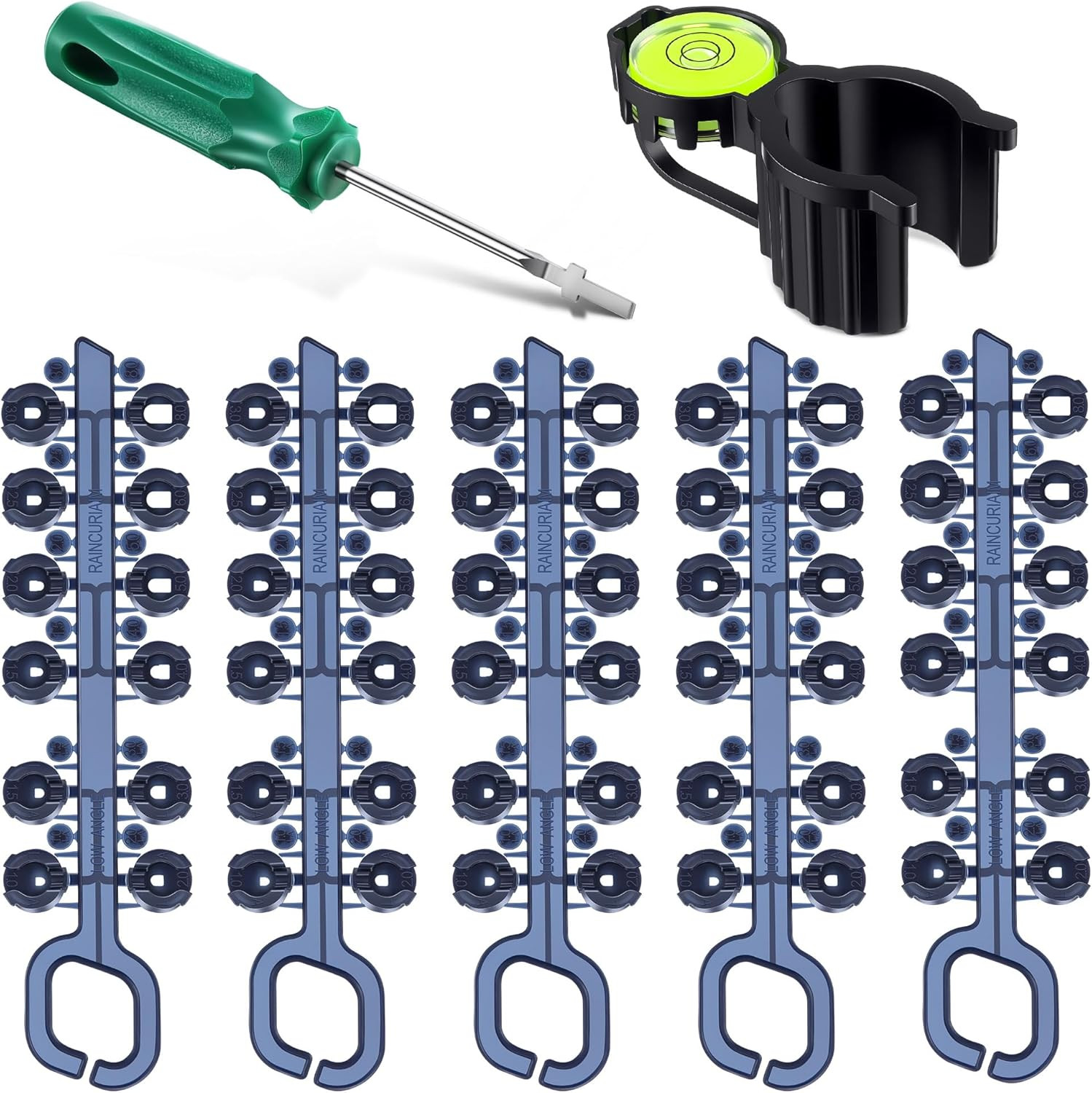 5 Pack Rotor Adjustment Tool Set Compatible with Rain Bird 5000 Sprinkler Heads,