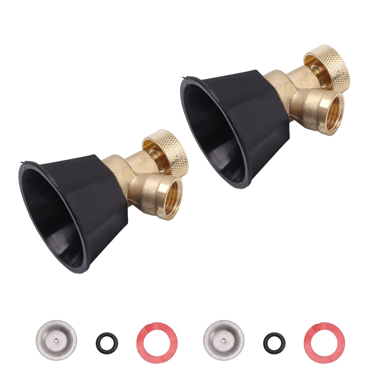 Mist Sprinkler 2 Set Misting Nozzle Copper Plastic Big Fog Fine Mist Water At…