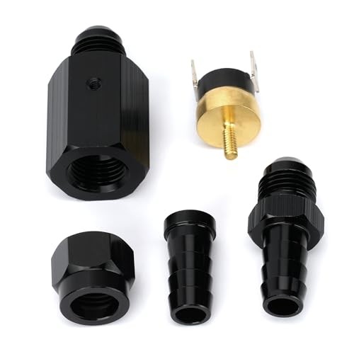 13021 in-Line 6AN Engine Remote Cooler Electric Fan Control Thermostat Switch