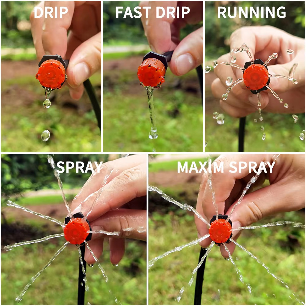 5-20M Drip Irrigation System Plant Watering Set Watering Kits Adjustable Dripper
