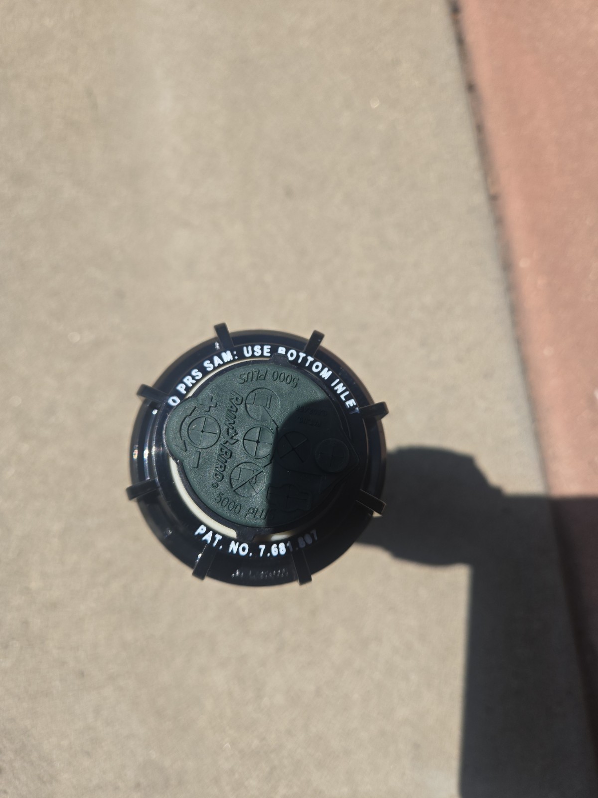 Rainbird 5000 PRS Plus 4″ Part/Reverse Full Circle Rotor With SAM 6 Items