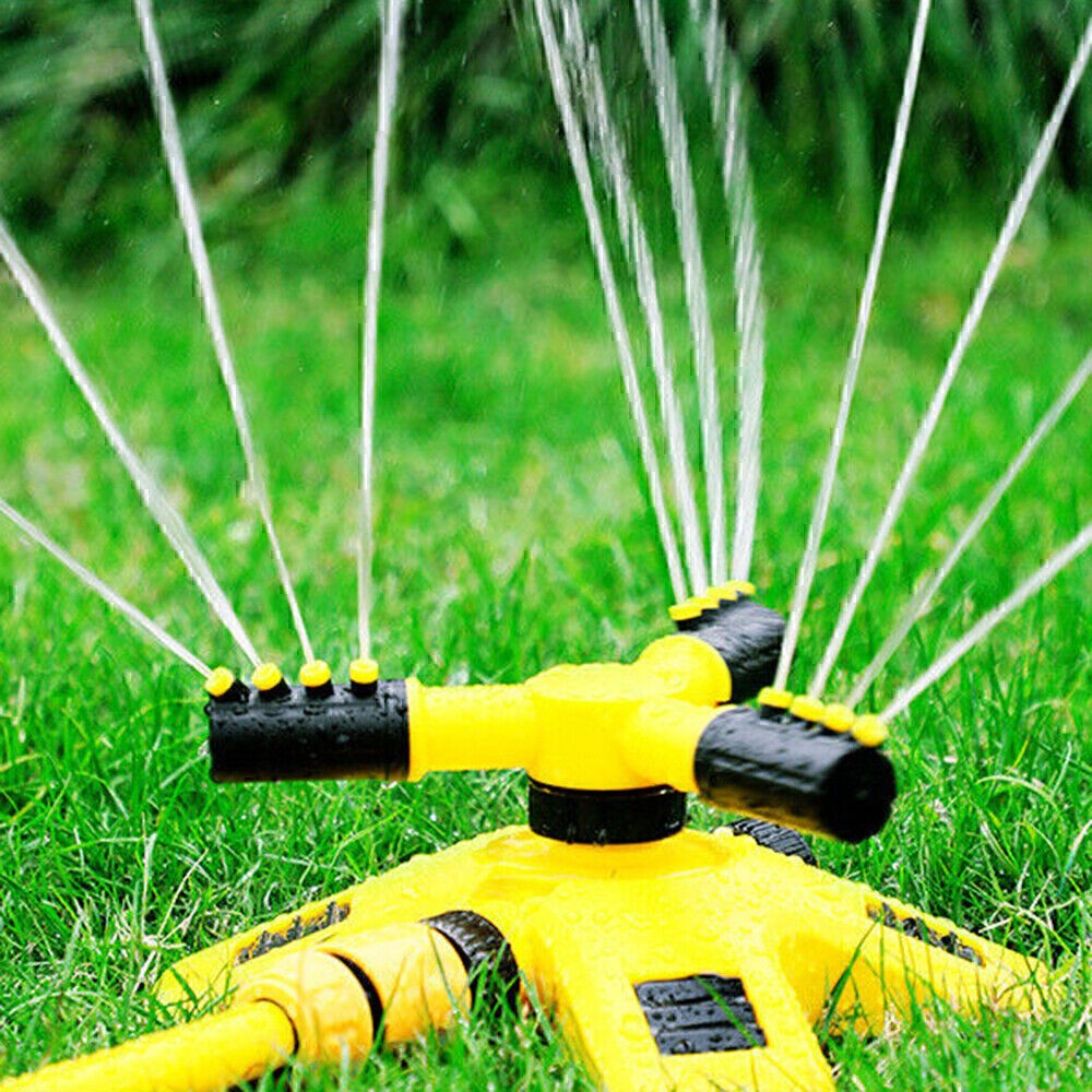 360° Automatic Rotating Garden Sprinkler | Lawn Sprinkler | Yard Sprinkler