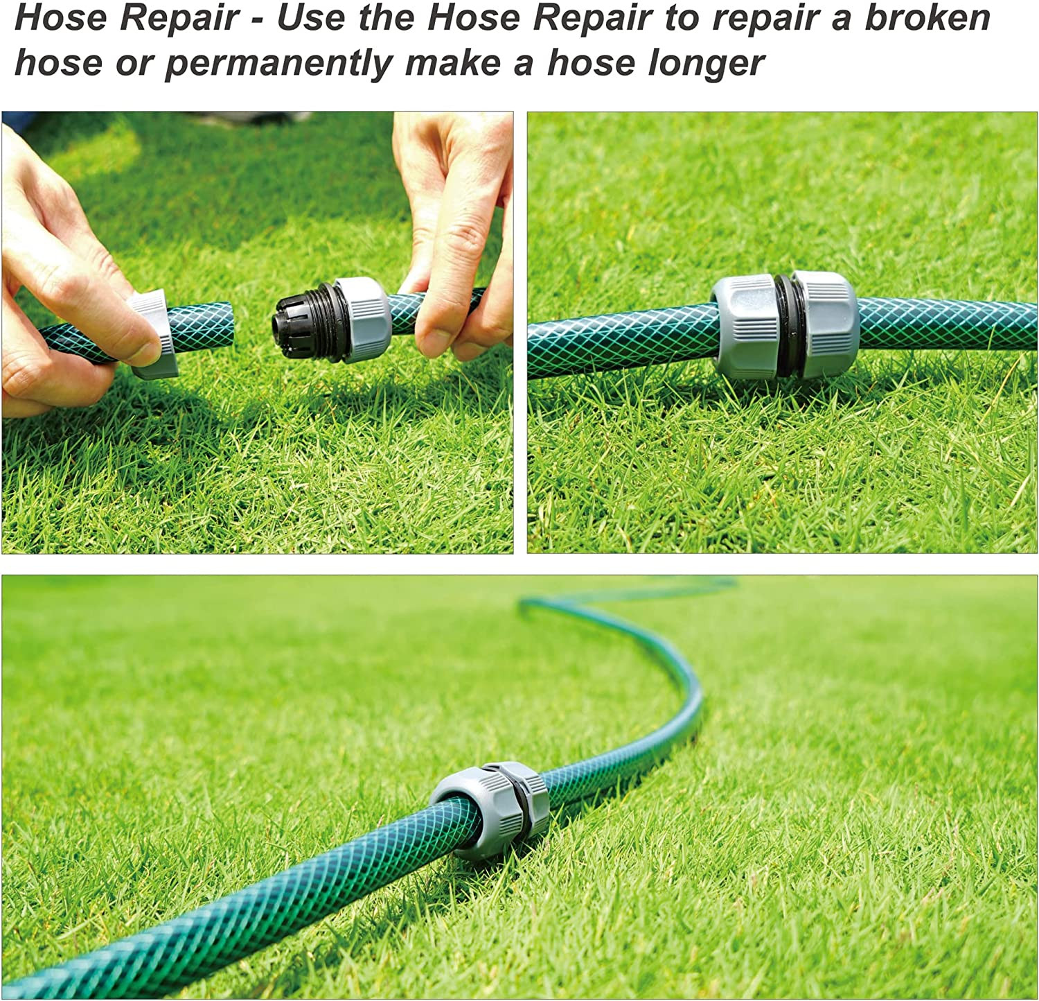 98063 Multi-Adjustable Flex Design above Ground Irrigation Garden Sprinkler Syst