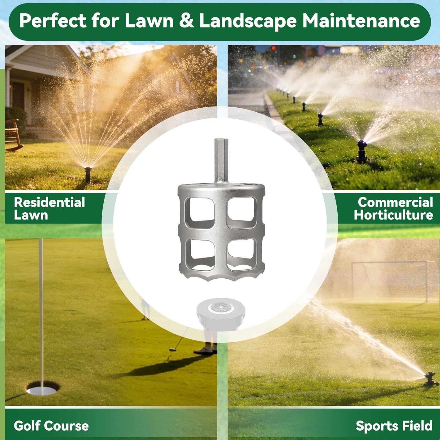 2.75-Inch Sprinkler Head Trimmer for Cordless Drills – Efficient Lawn Care Tool