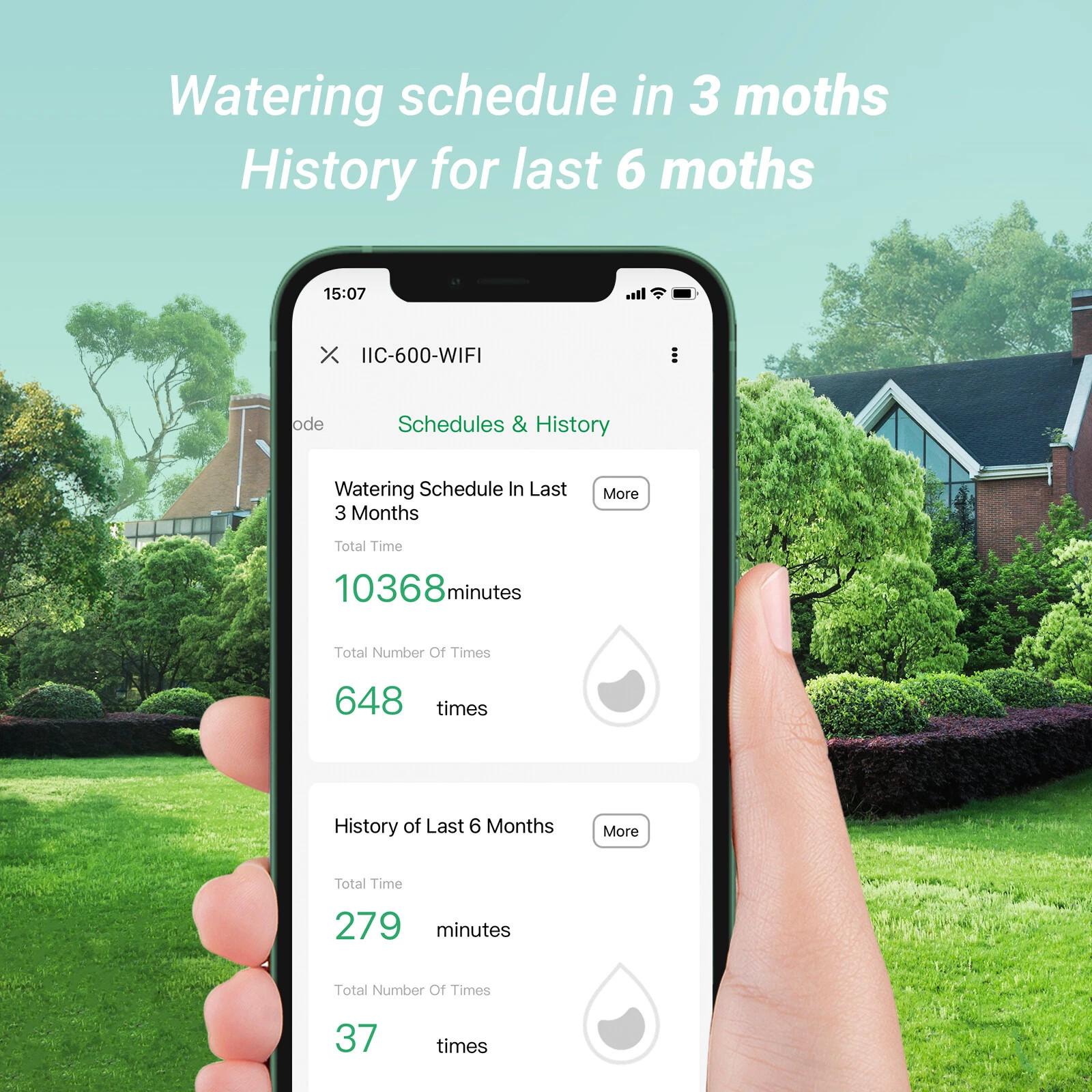 4/8 Zone Lawn Sprinkler Controller Outdoor Irrigation Systems WiFi App Control