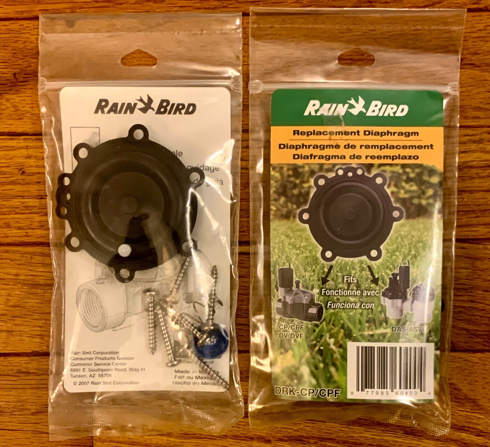 RAIN-BIRD REPLACEMENT DIAPHRAGM KITS (5) DRK-CP/CPF BRAND NEW FREE SHIPPING!