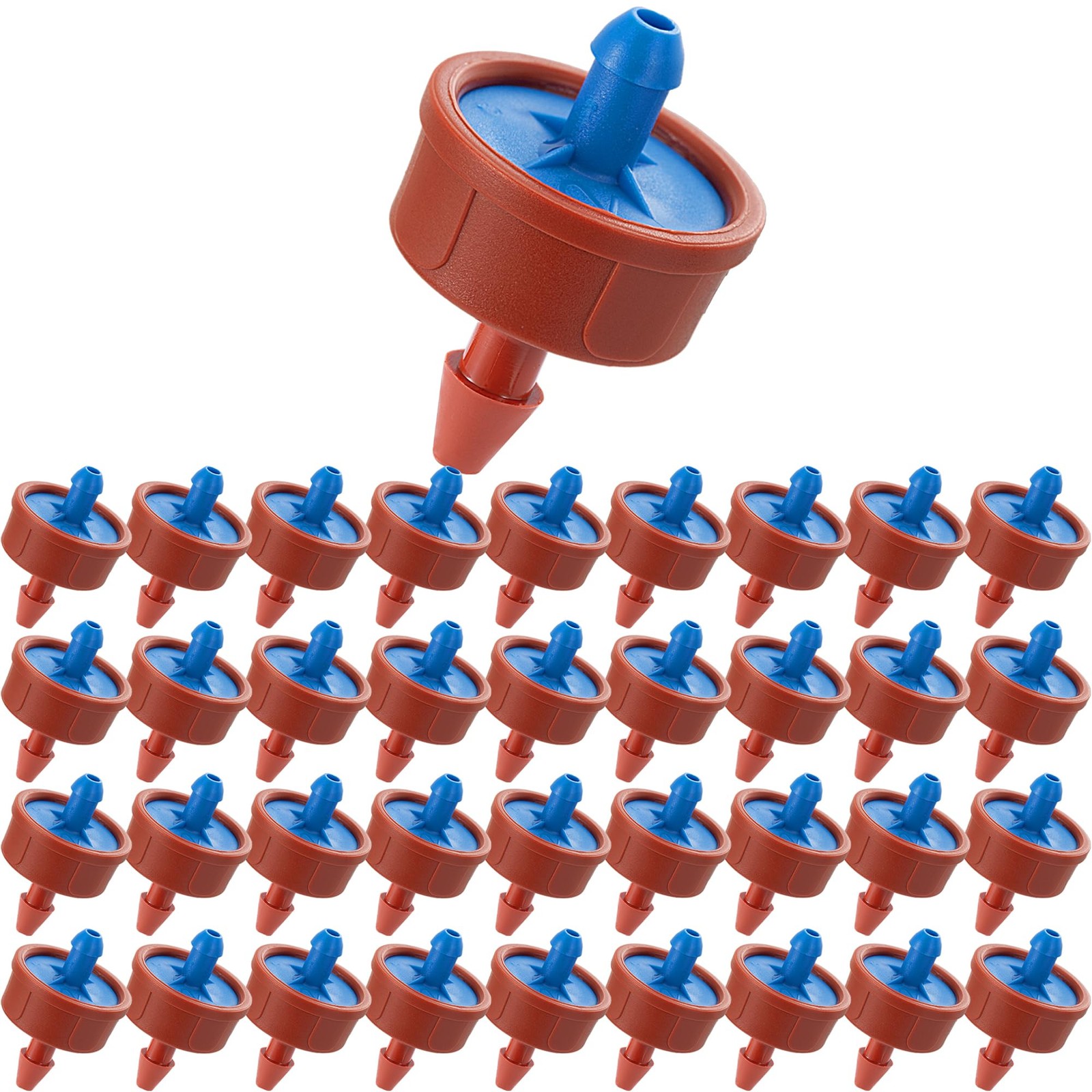 200Pcs 0.5 GPH Pressure Compensating Irrigation Spot Drippers,Constant Flow B…