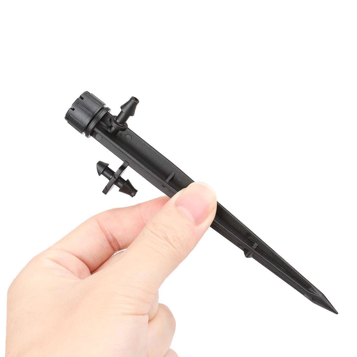 50-150X 360° Adjustable Water Flow Irrigation Drippers Stake Emitter Drip System