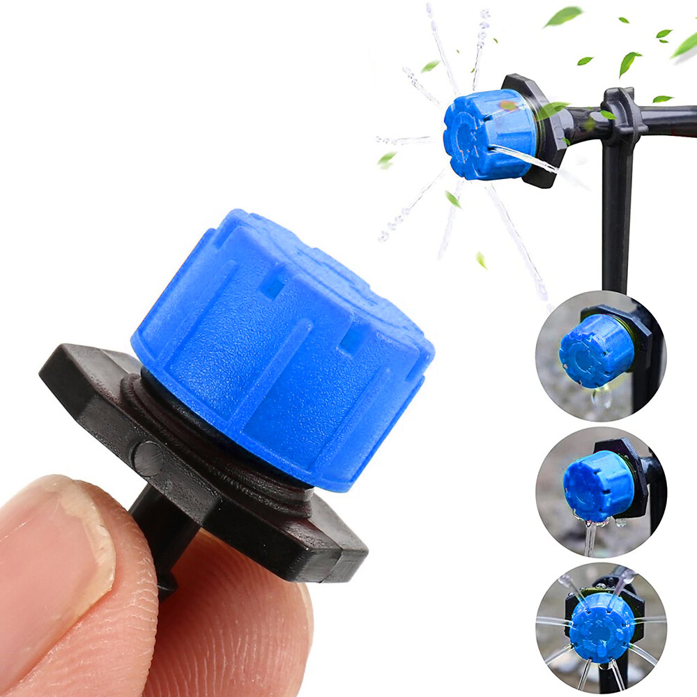 Adjustable Emitter Dripper Micro Drip Irrigation Sprinkler Watering System Lot