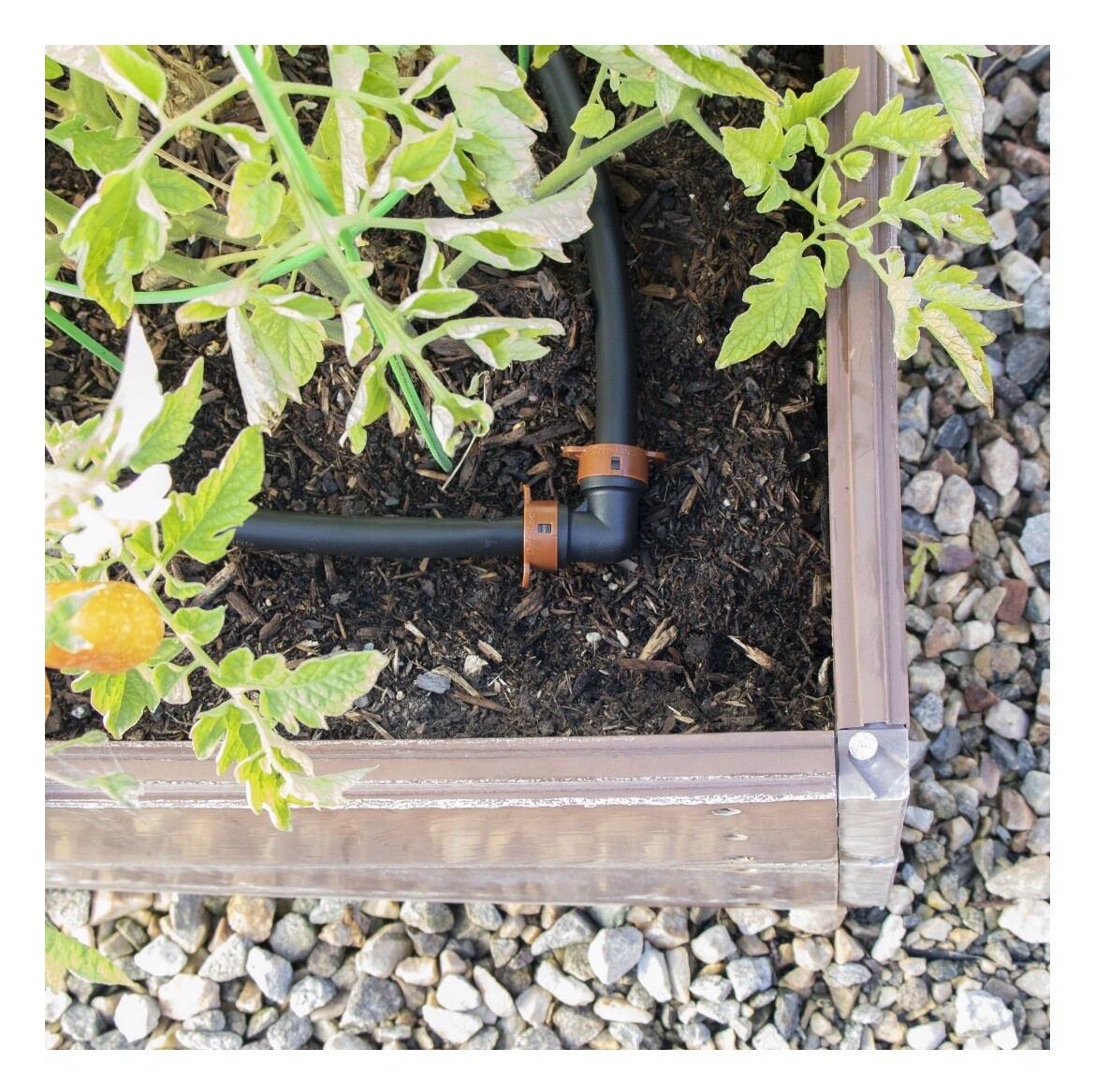 ORBIT 67490 1/2” Drip-Lock Irrigation Elbow Polyethylene Push-to-Fit