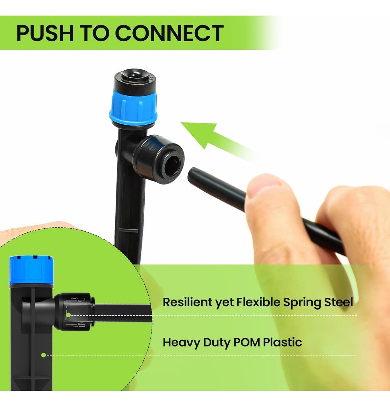 230 FT Drip Irrigation System Kit, Automatic Garden Watering System for Plants