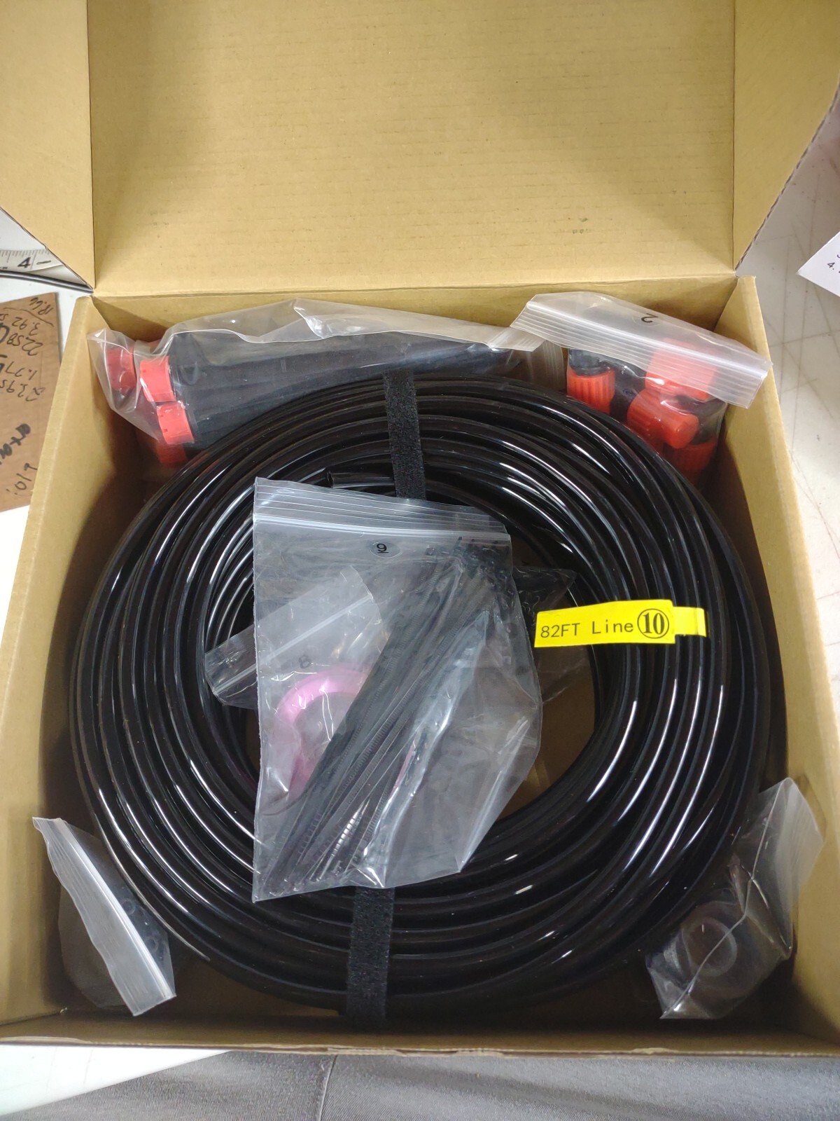 82ft Drip Irrigation System Kit Garden Plant Self Watering Outdoor/Indoor DIY