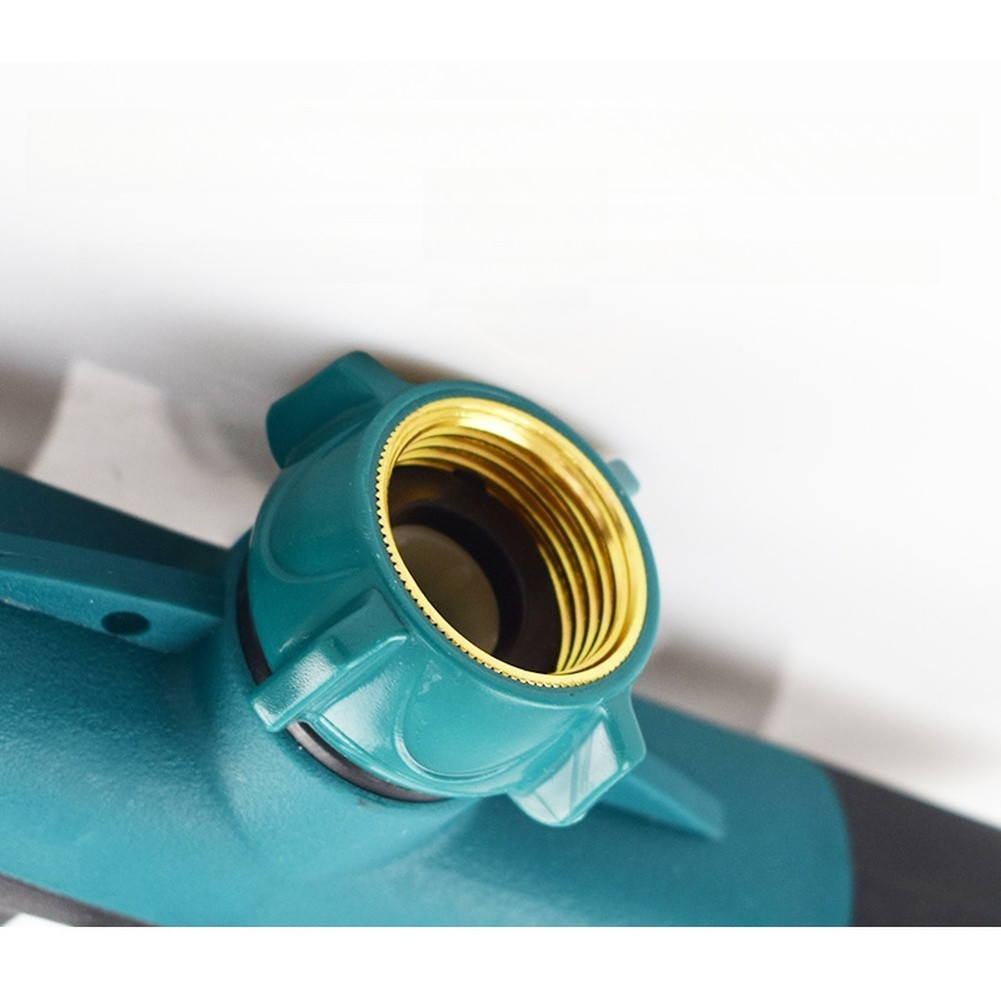 4 Way Plastic Hose Manifold with Aluminum Coated Nuts 3/4 Inch Compatibility