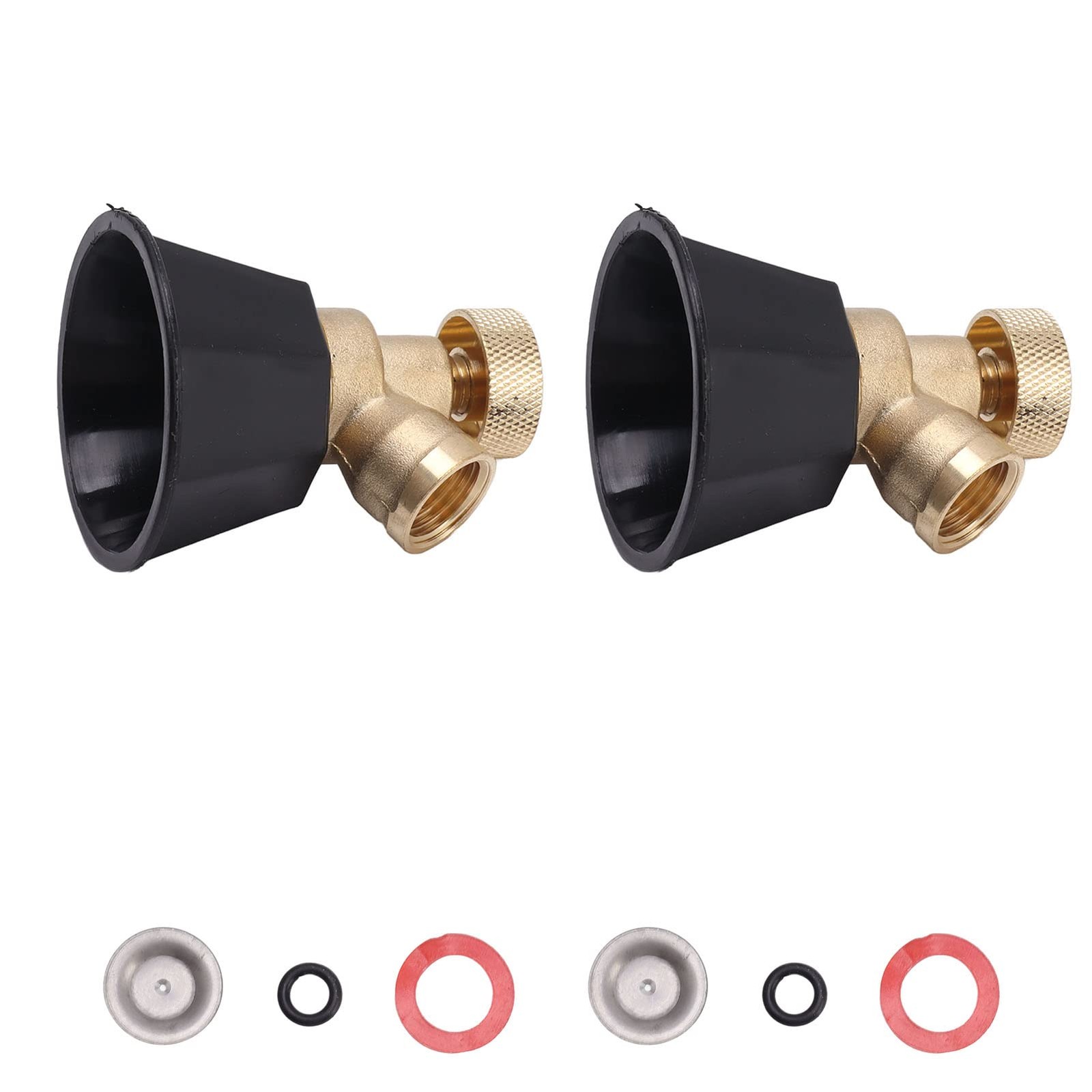 Mist Sprinkler 2 Set Misting Nozzle Copper Plastic Big Fog Fine Mist Water At…
