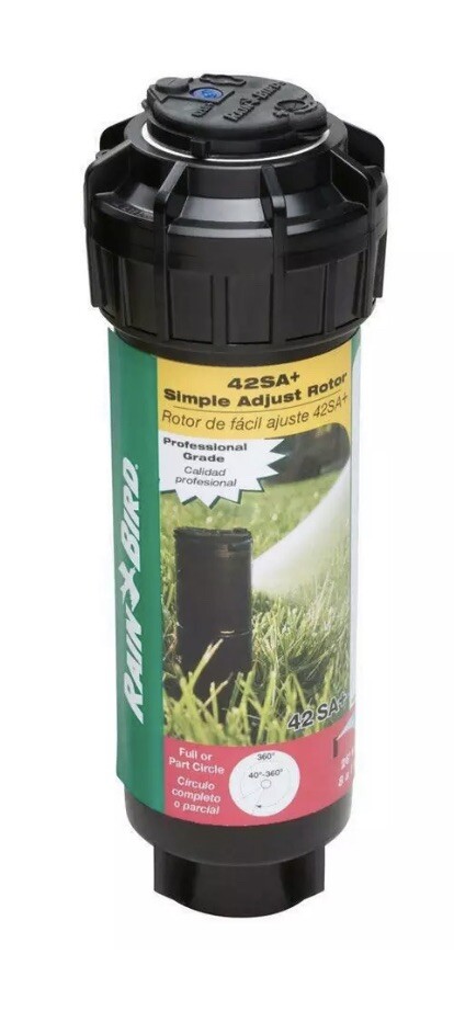 RainBird Rotor Sprinkler Heads Pop Up 42SA+ 3/4 Lawn Watering Garden Outdoor 4PK