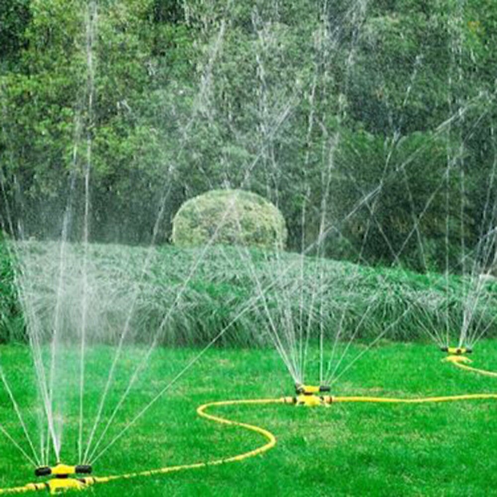 360° Automatic Rotating Garden Sprinkler | Lawn Sprinkler | Yard Sprinkler
