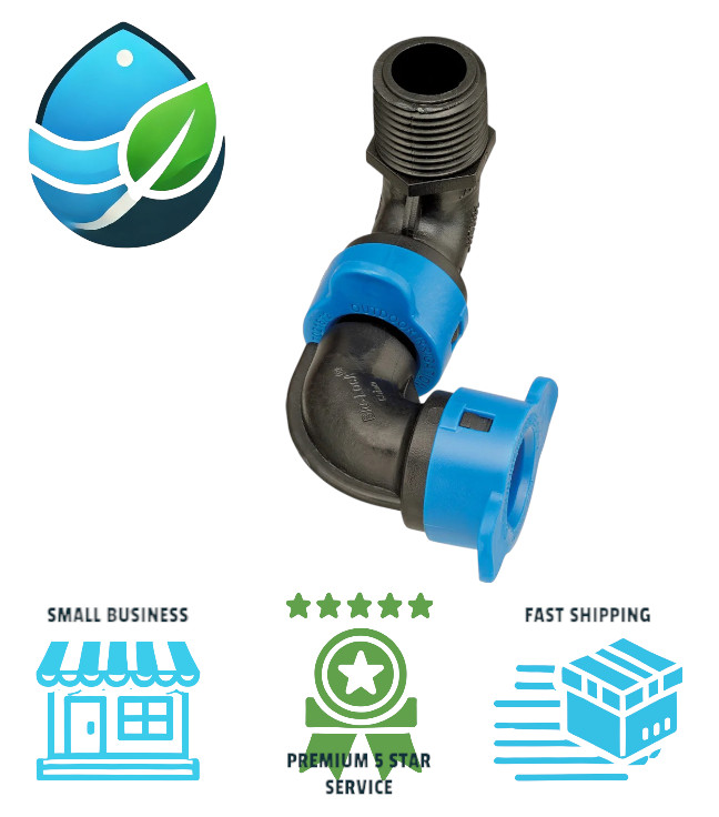 Orbit 31985 Outdoor Blu-Lock Plastic Swing Joint 1/2″ In MPT Male for Irrigation