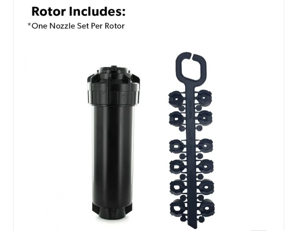 Rain Bird 5004PC 4″ Rotor (10cm) (100mm) Includes Nozzle Pack