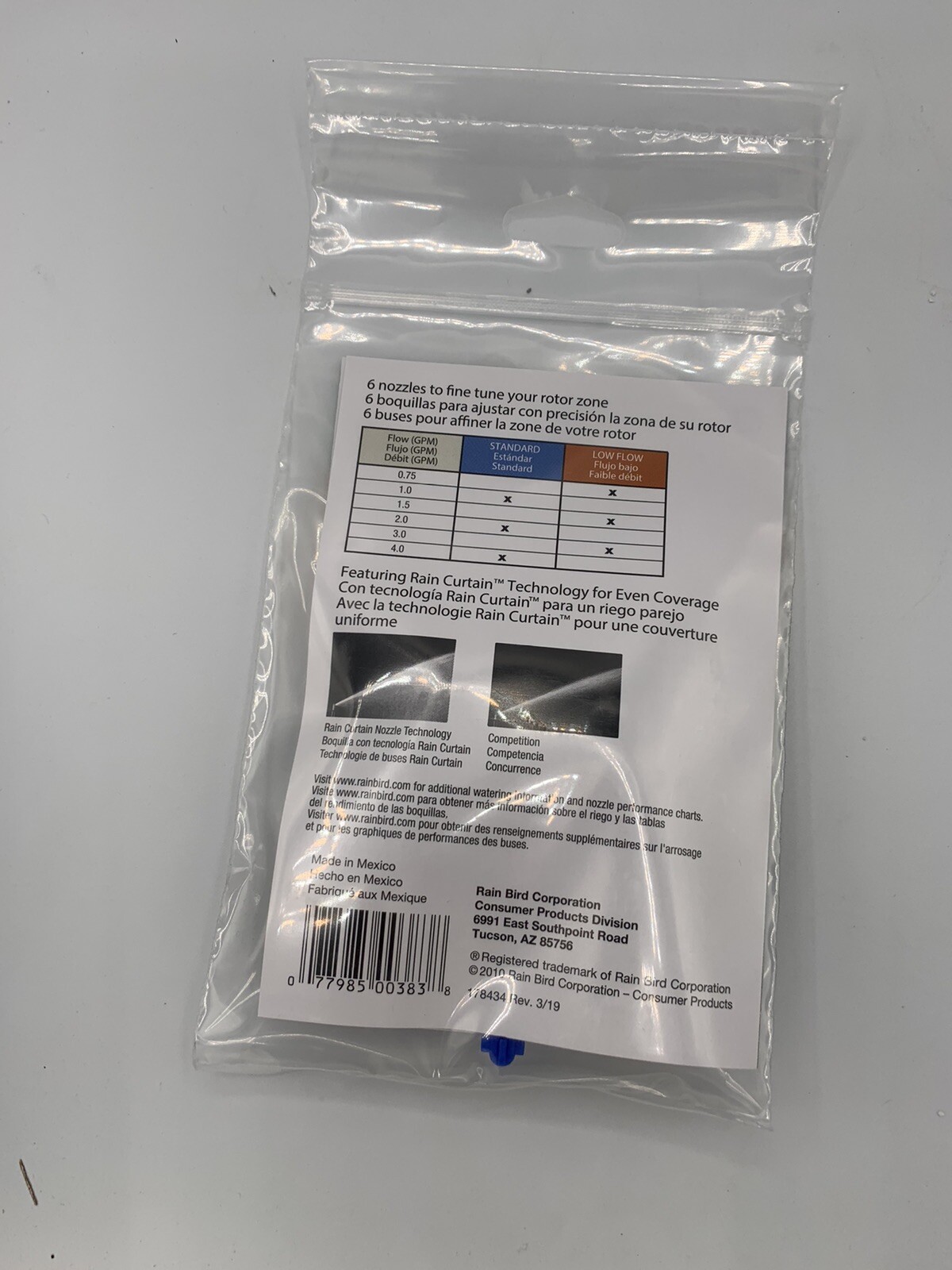 OEM Rain Bird 32SANZLPK 32SA 3500 Series Replacement Rotor Nozzle Set – 6 Nozzle