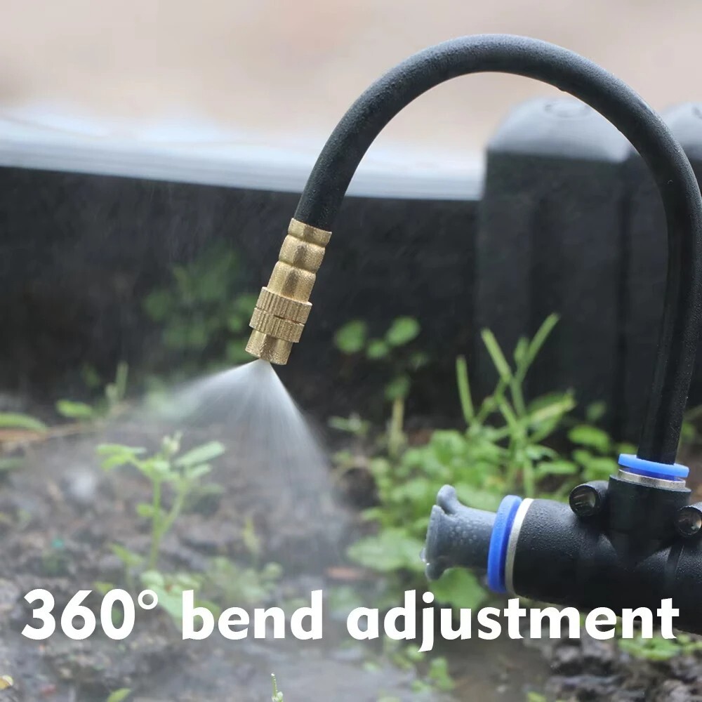 Drip Irrigation Kit Garden Irrigation System Plant Lawn Watering Drip Adjustable