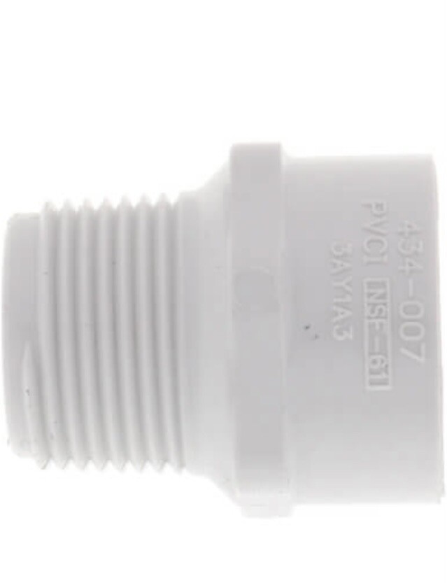 3/4 Inch PVC Sch. 40 Female x Male Riser Extension NPT 3/4″ – Irrigation Pro