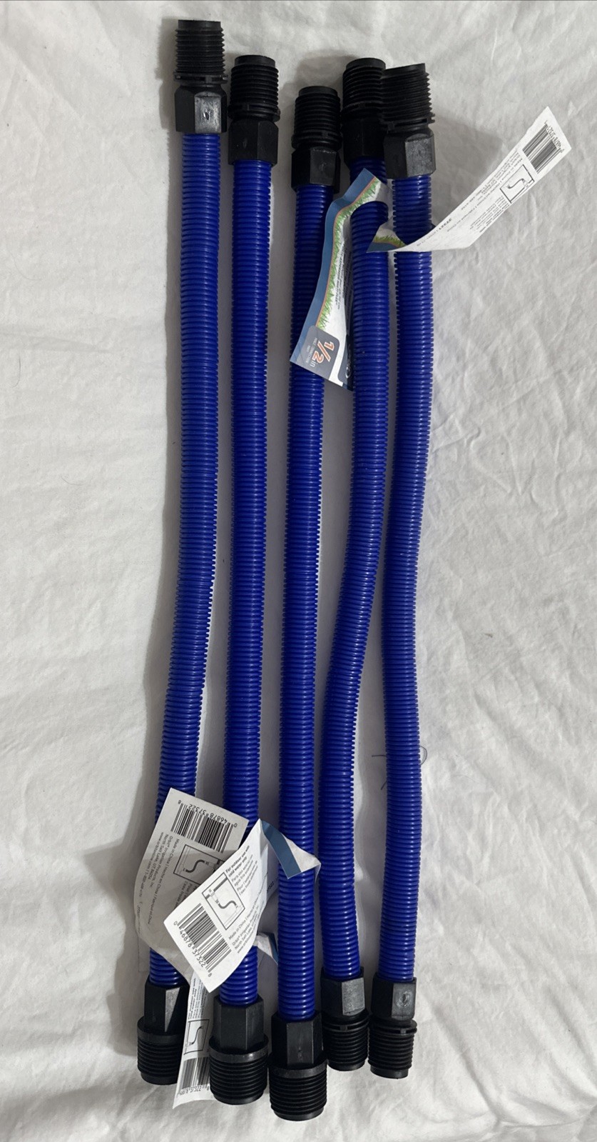 5 Pack Orbit Underground Sprinkler Multi-Flex Tubing Riser 1/2 x 18-In. 37321