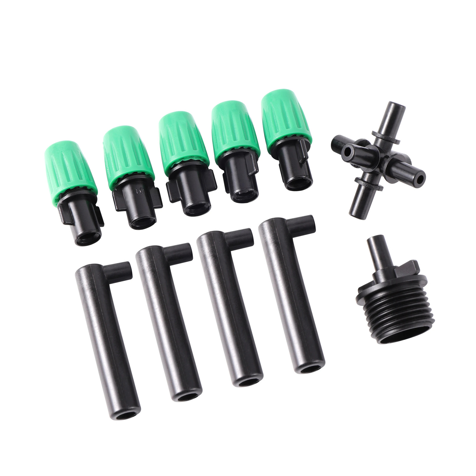 Garden Irrigation Misting System Watering Atomizing Sprayer 5-Way Wide Range Ato