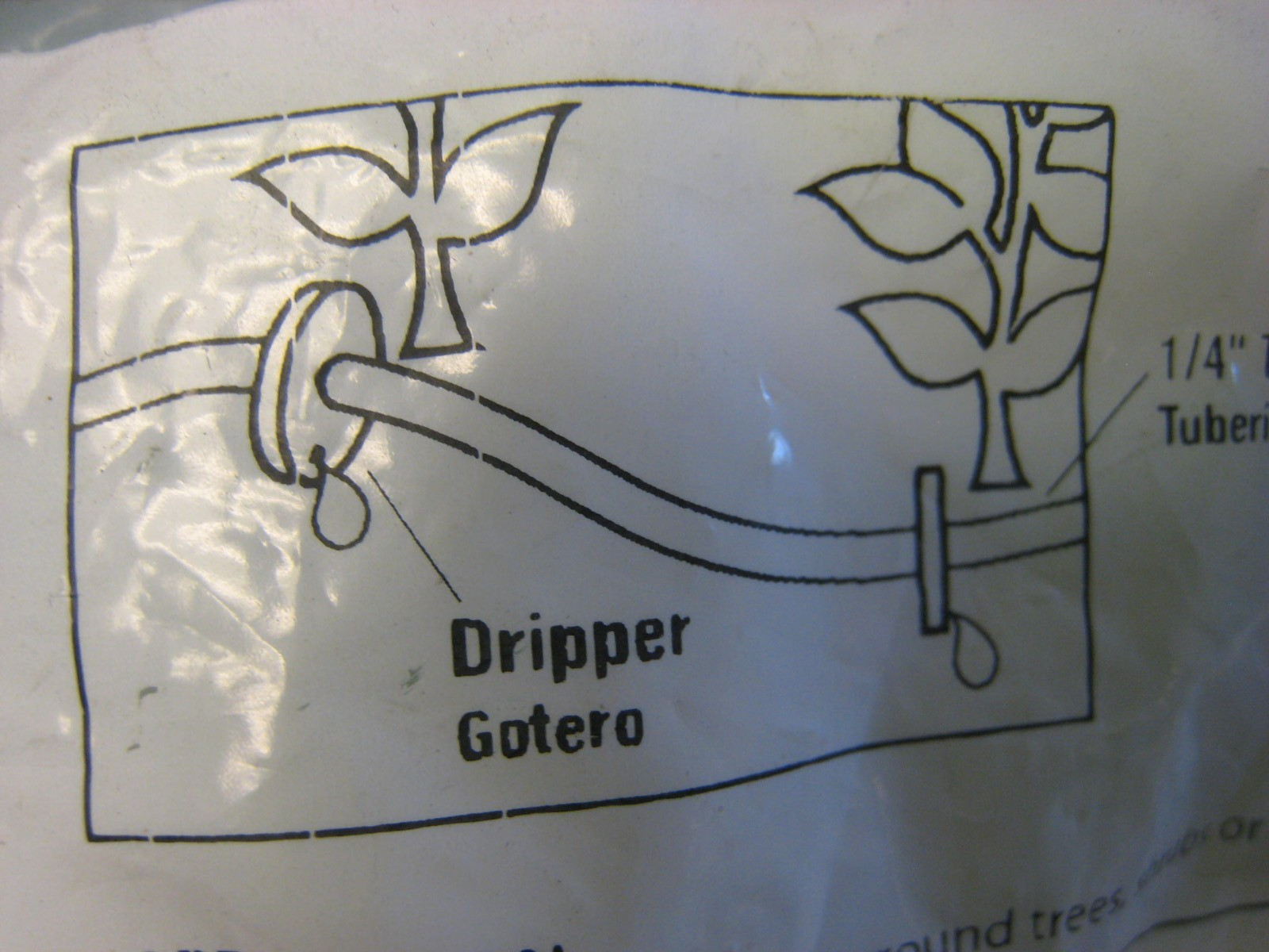 30 Rain Bird Dripper 0.5 GPH ILD0510PKX (3 bags of 10 drippers)