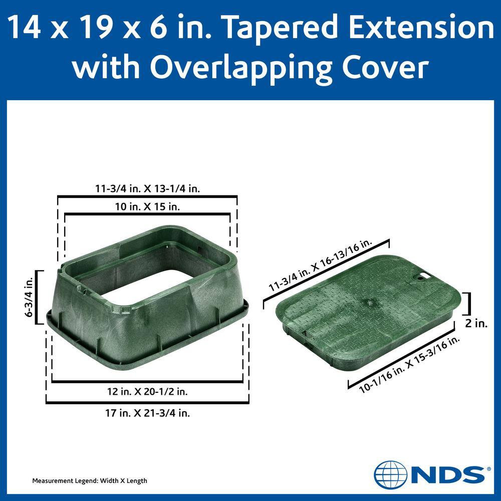 Valve Box Outdoor Garden Lawn Sprinkler Irrigation Water Watering Tool Cover Lid