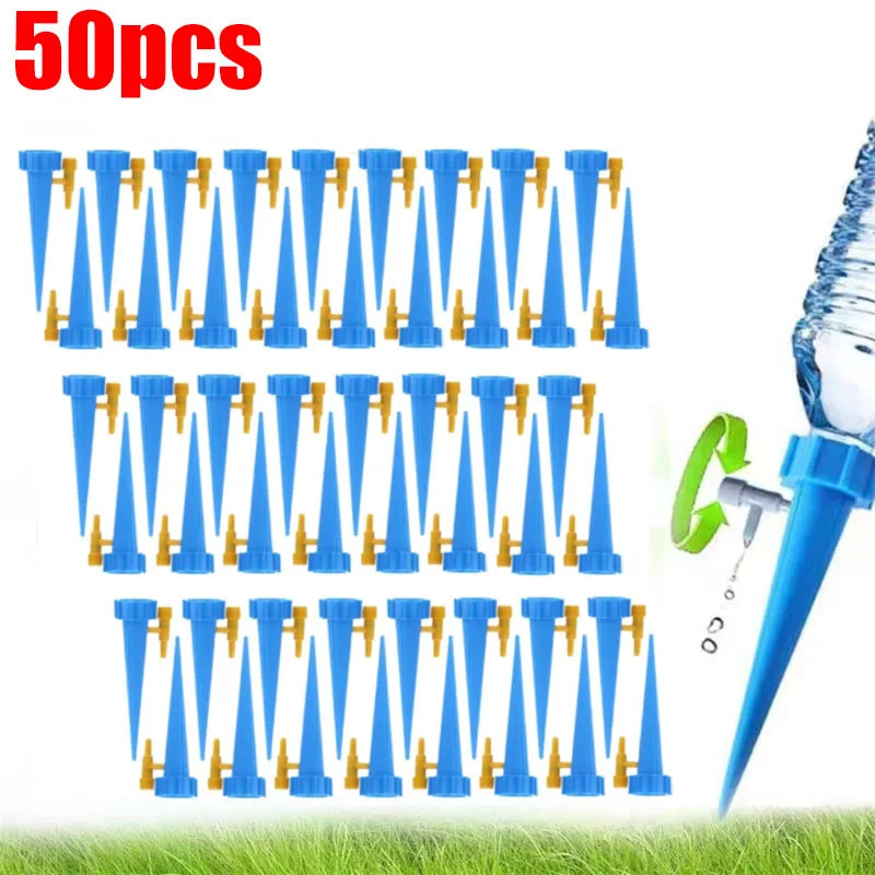 Automatic Drip Irrigation Watering System Plant Dripper Spike Kits Garden Self W