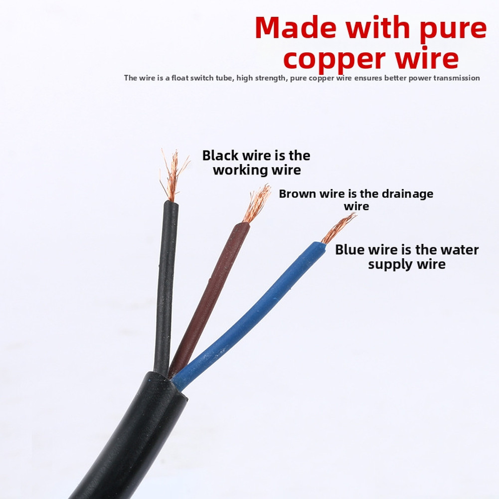 Reliable Water Level Controller with Adjustable Float Switch for Tanks