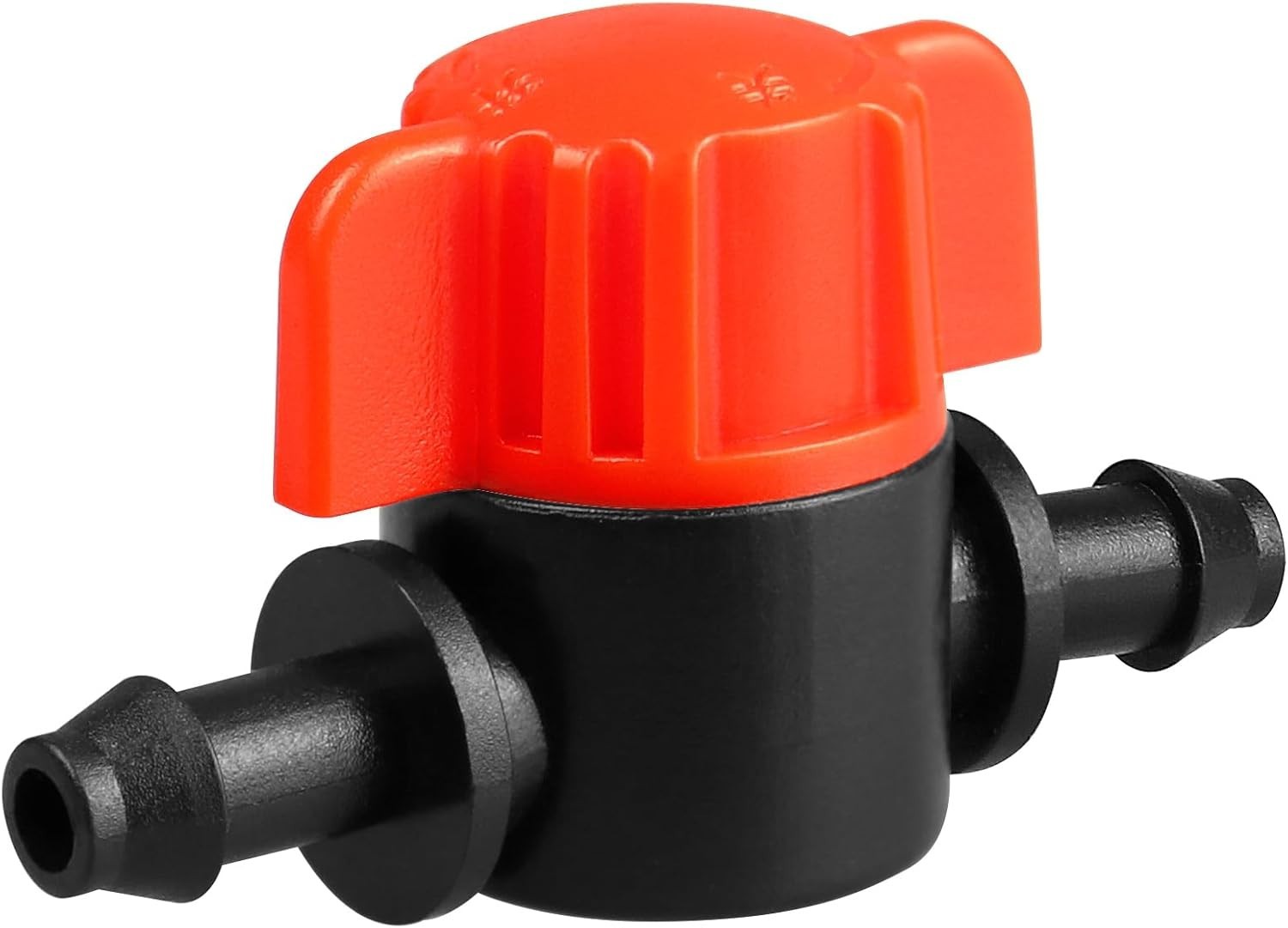 1/4″ Drip Irrigation Valve – 25 Pack Shut Off Switch