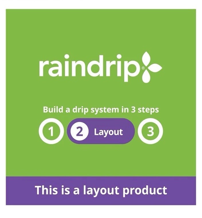 Rain Drip Drip Irrigation Supply Tubing Black Polyethylene 1/4″ ID x 100-ft