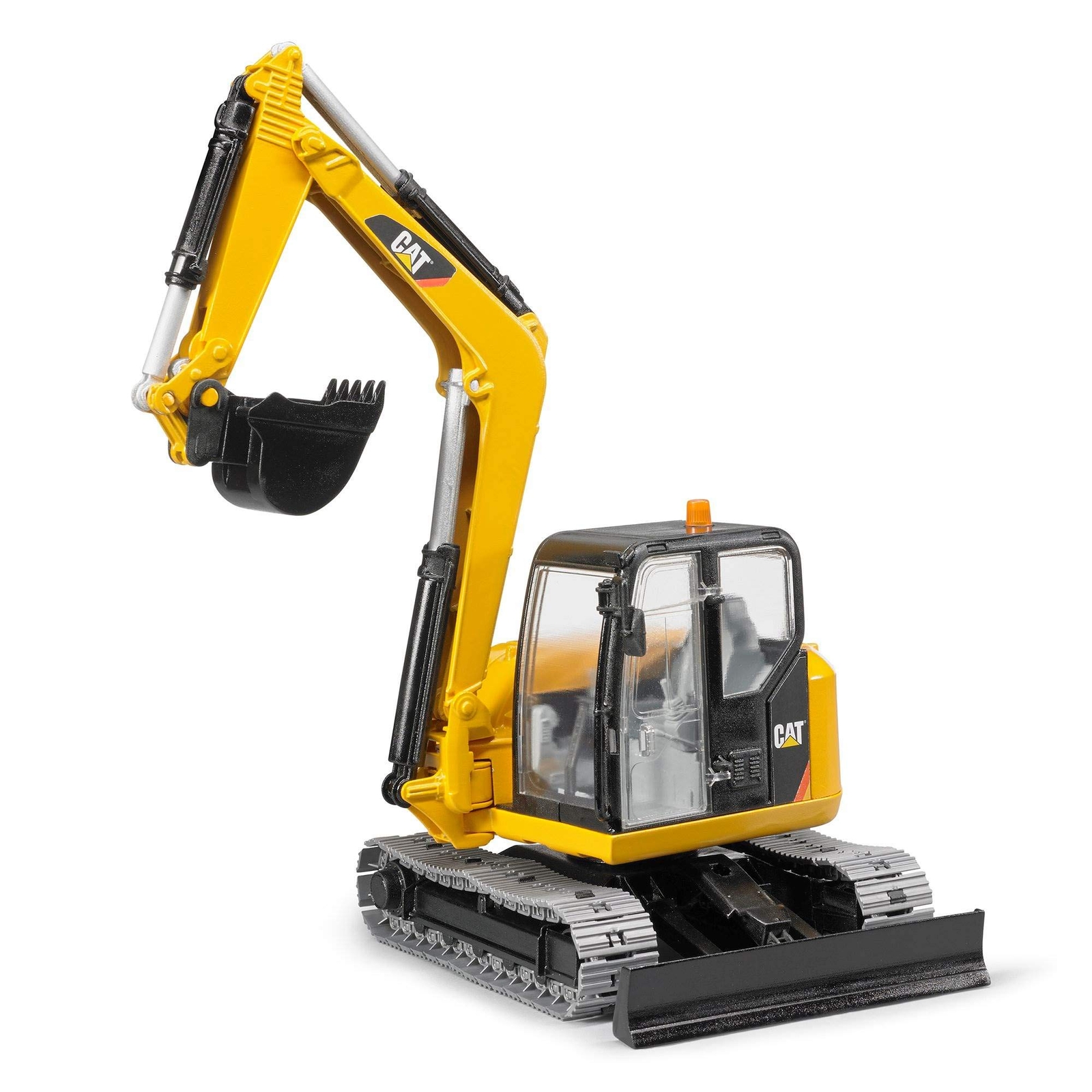 Multicolor Twirly Cab Excavator 360 Degree Rotating Arm Adjustable Plow Blade