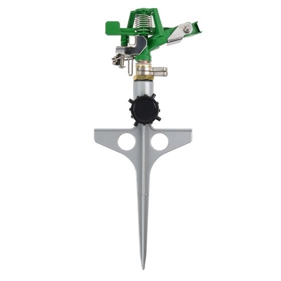 Expert Gardener 5600 sq ft Pulsating Spike Lawn Sprinkler