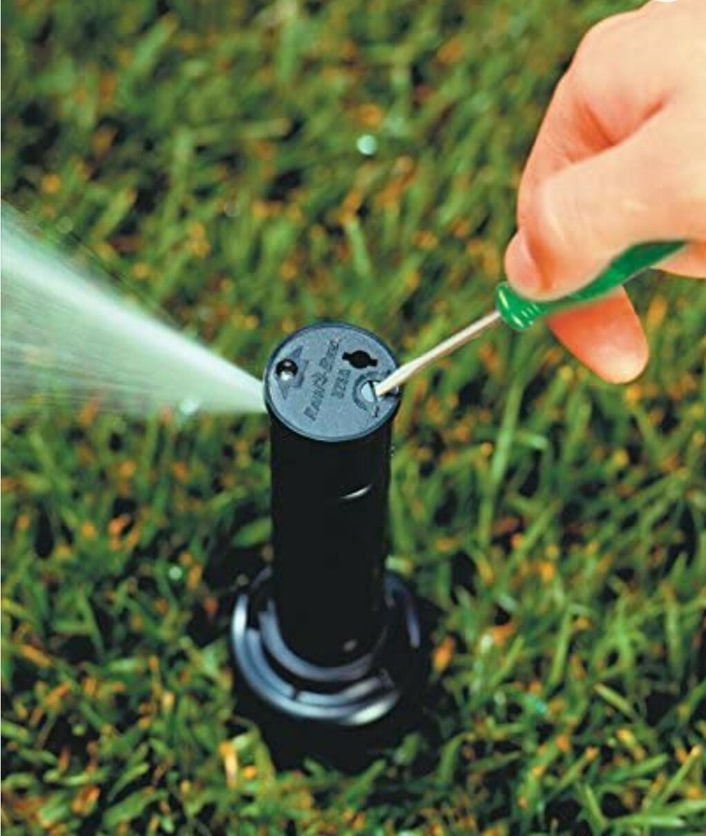 32SA Rotor Sprinkler Heads (4-Pack) – FREE Adjustment Tool – Simple Adjust DIY