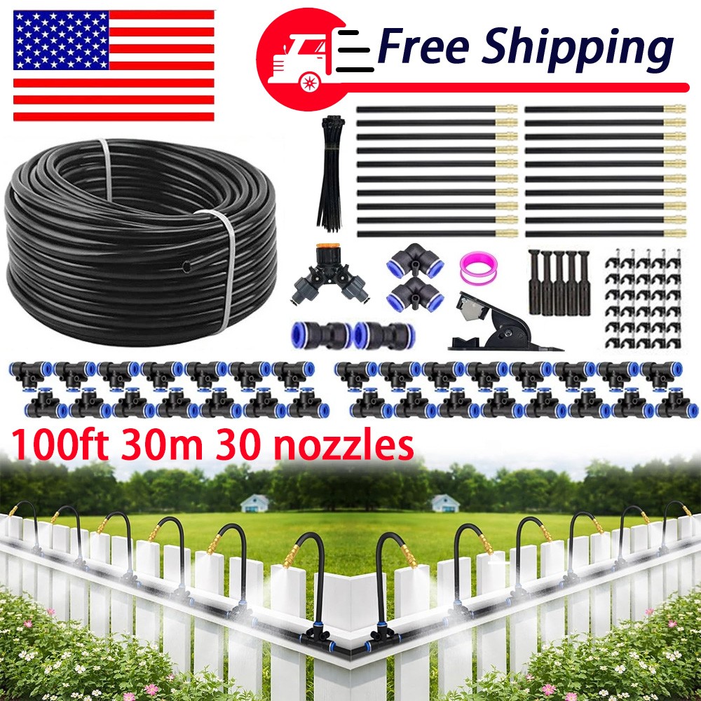 Drip Irrigation Kit Garden Irrigation System Plant Lawn Watering Drip Adjustable