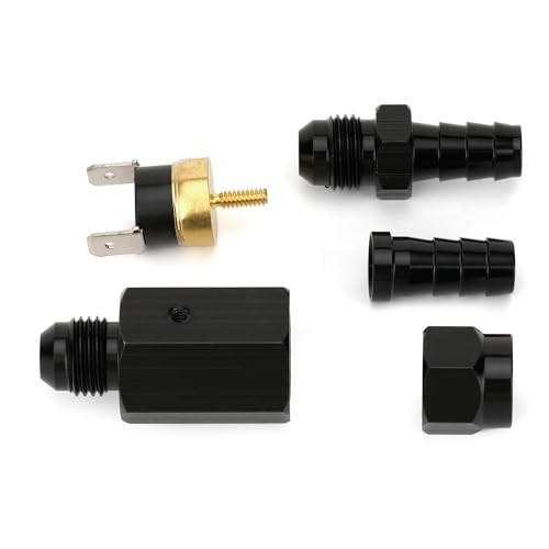 13021 in-Line 6AN Engine Remote Cooler Electric Fan Control Thermostat Switch