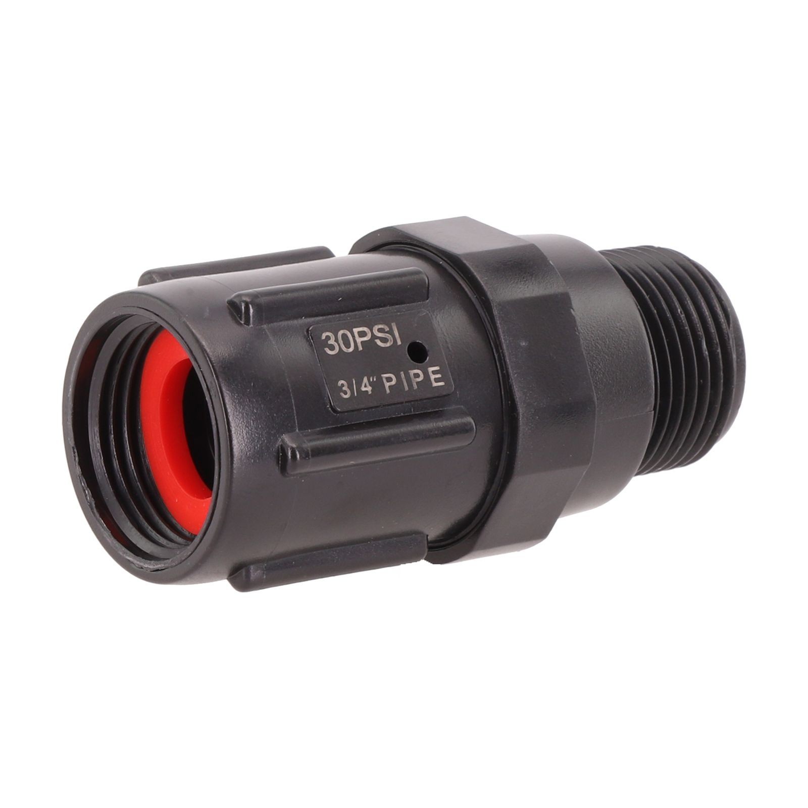 Pressure Regulator 10PSI Anti-Corrosion Black Drip Irrigation For Farm