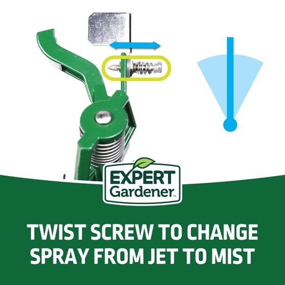 Expert Gardener 5600 sq ft Pulsating Spike Lawn Sprinkler