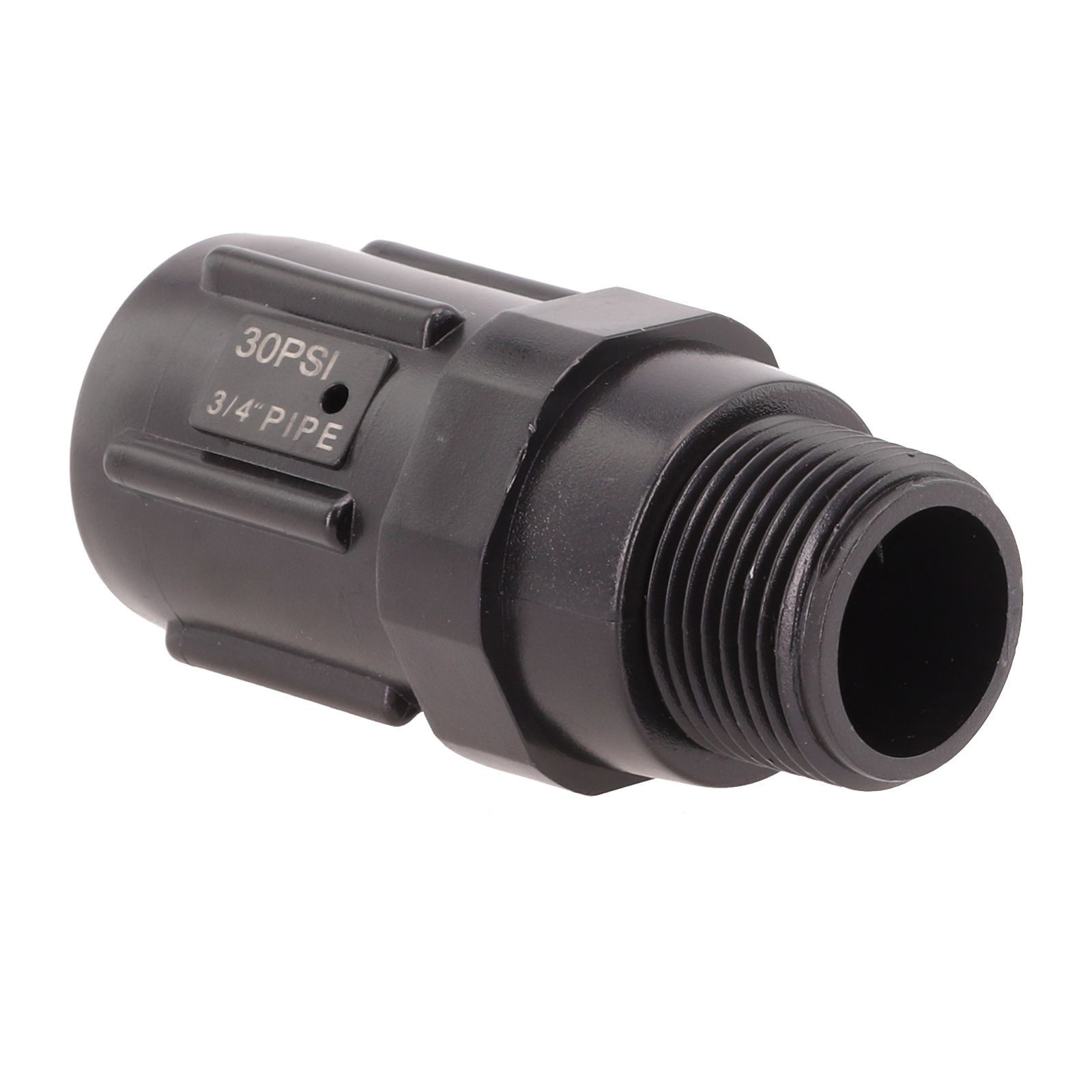 Pressure Regulator 10PSI Anti-Corrosion Black Drip Irrigation For Farm