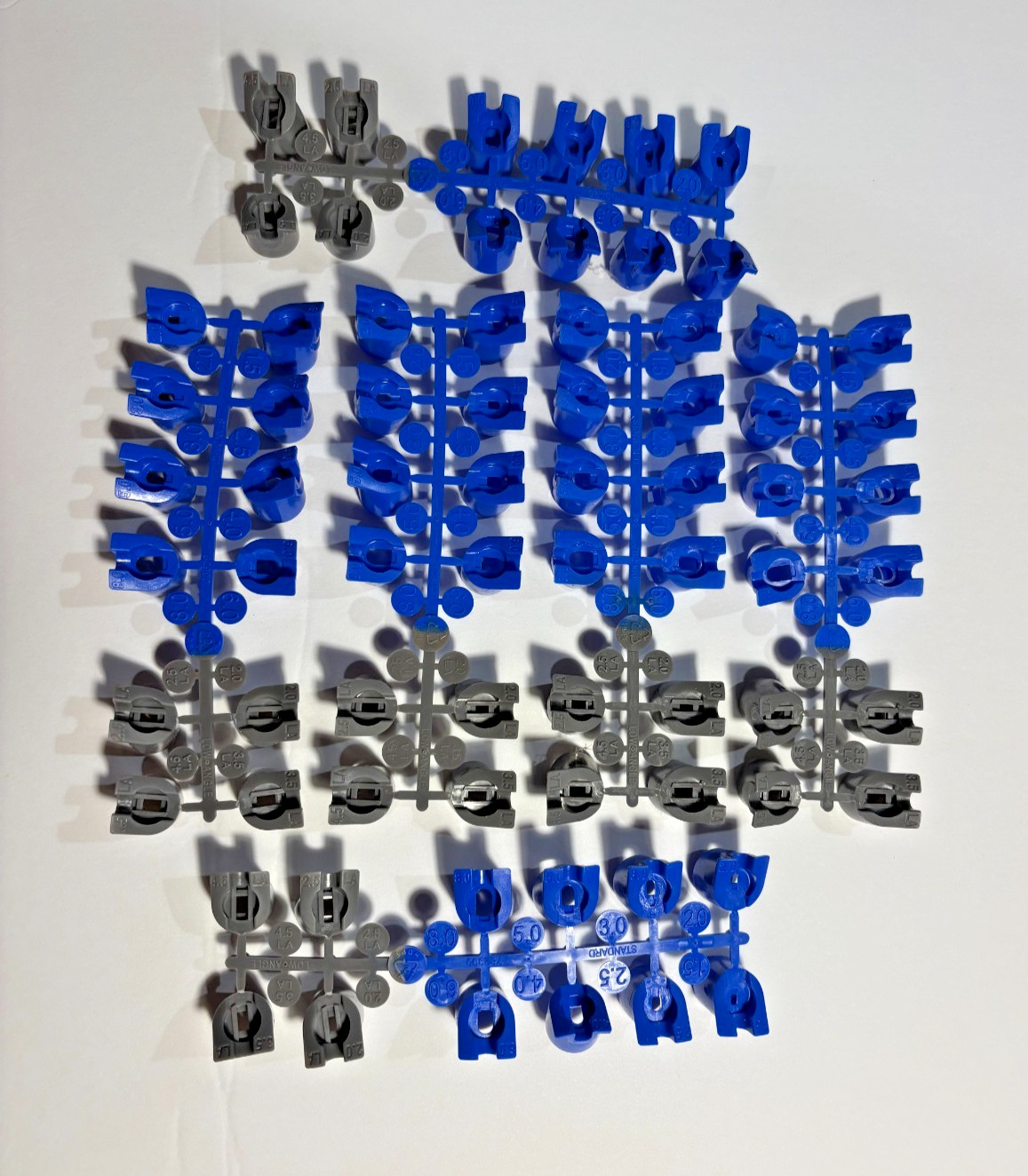 6 Hunter PGP Ultra/I 20 782900 Blue Nozzle Racks and Adjustment Tool