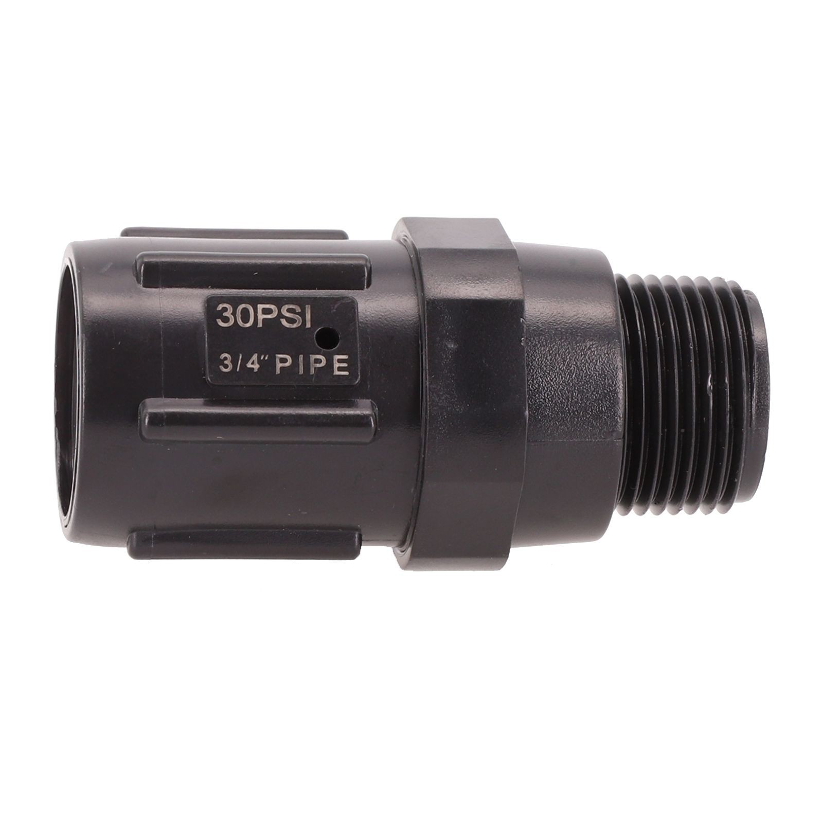 Pressure Regulator 10PSI Anti-Corrosion Black Drip Irrigation For Farm