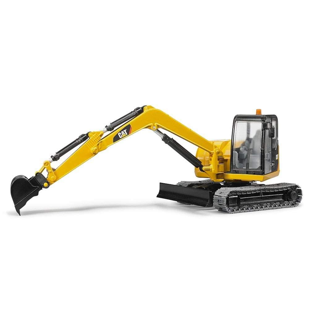 Multicolor Twirly Cab Excavator 360 Degree Rotating Arm Adjustable Plow Blade
