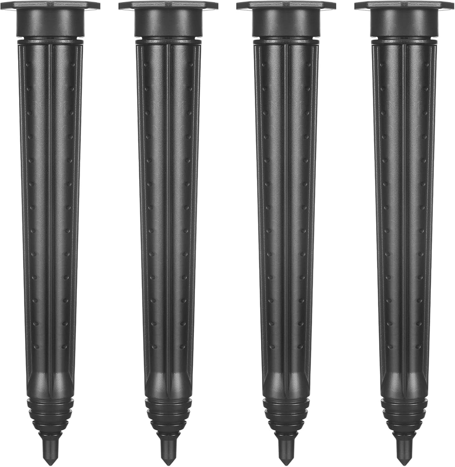 Efficient Plant Watering Stakes – 14 Inch UV-Protected Deep Root Spikes (4 Pack)