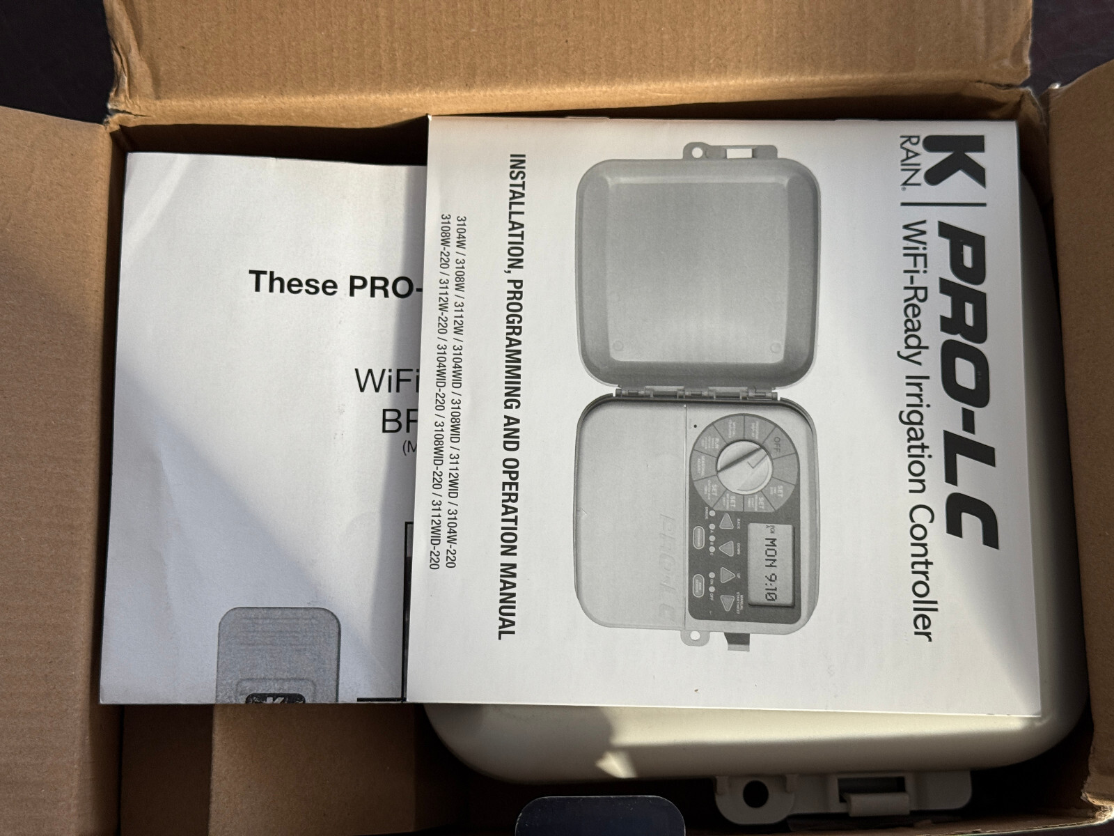 K-Rain PRO-LC 3104W Irrigation Controller 4-Zone Wifi-Capable Outdoor Station
