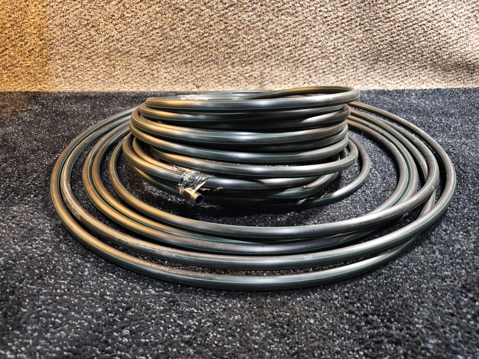 (QTY 2) Rain Bird 1/2″ x 50′ Drip Irrigation Tubing Polyethylene, XF Flex Black